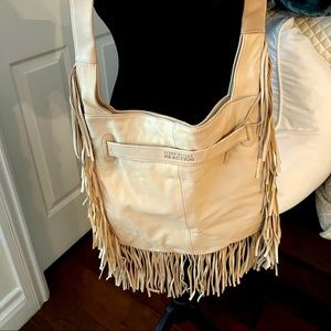 Boho / Western leather purse. 100% leather